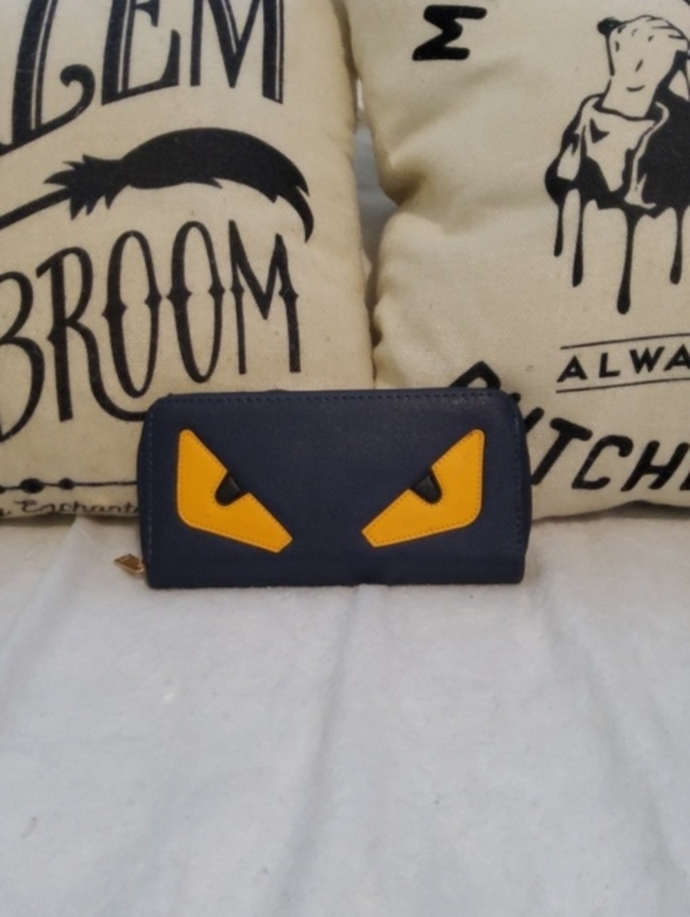 Fendi Monster Eyes Long Wallet - Cute!